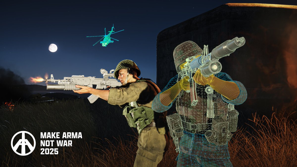 ArmaPlatform's tweet image. Many video games don't encourage modding, but with Make Arma Not War 2025, we are actively investing in it.

Why?

🔹Because modding benefits everyone – more creativity, more options, and a thriving community.
🔹Modding-first is our mantra and the Enfusion engine is built to give