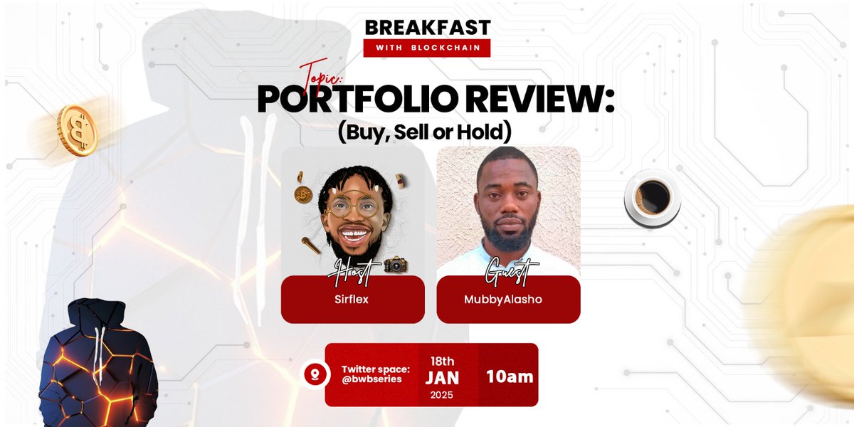 bwbseries's tweet photo. We would be having @MubbyOlu as a guest tomorrow.
I know what comrades are asking.
Yeah, we can invite you to speak as a guest regardless.
#bwb #bwbseries #bwb2025 #breakfastwithblockchain https://t.co/q11SWJzFQN