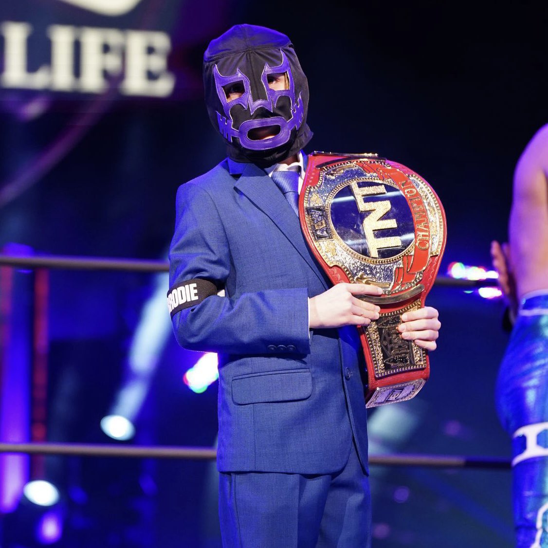 Chupacabra_01's tweet photo. 🎂Happy Birthday to Negative One! @ThisBrodieLee #NegativeOne #BrodieLeeJr #TheDarkOrder #AEW #WWE #NXT #ECW #NWA #WCW #TNA #ROH #MLW #LuchaLibreAAA #CMLL #NewJapan #NJPW #ProWrestlingNoah #AJPW https://t.co/xJXiyNdUM5
