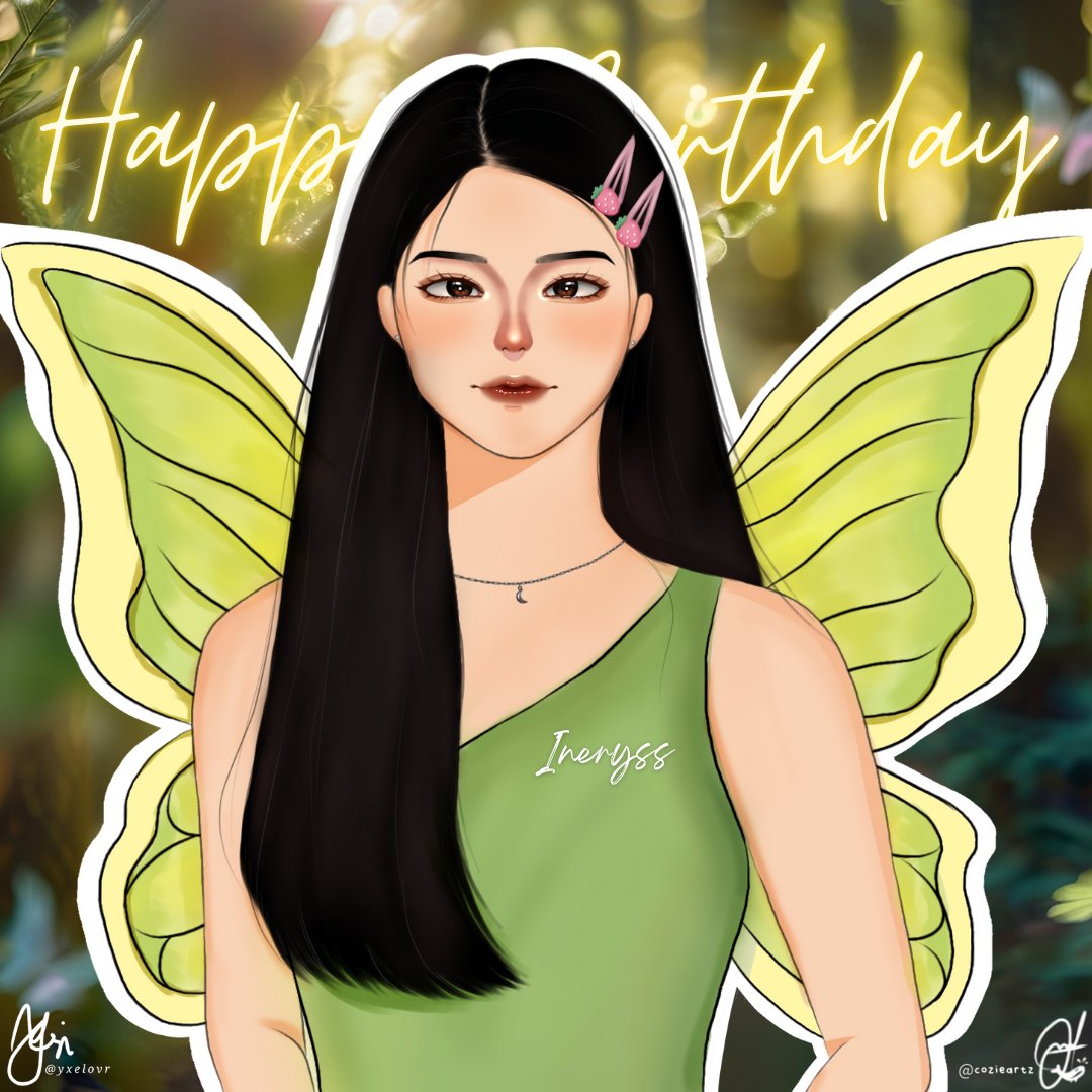 to the wings of lights of irys; the person who has a warm presence with her stories; to our cinnamon fairy mother; happy birthday, ineryss! 🦋🤍

#FAIRYtasticDayWithINERYSS 
<a href="/juliennemariii/">Julienne Mari</a> 

— collab with <a href="/cozieartz/">rens</a> ✩.•
