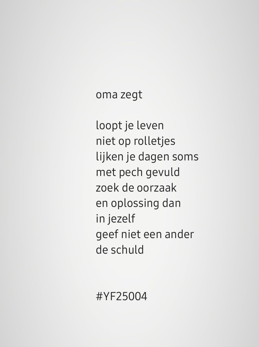 Want je leven is het resultaat van je beslissingen, zegt oma. ☘️ #versje #YF25004 #omazegt

#gedicht #gedichtje #gedichtjes #gedichten #keuzes #leven