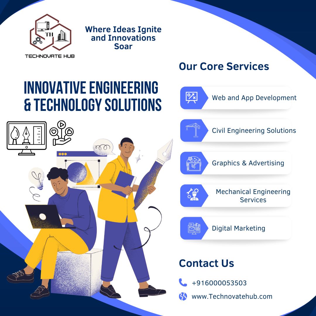 Technovate_hub's tweet image. 🚀 Exciting News!

🌐 Technovate Hub – Your partner in innovative engineering, technology, and design solutions is coming soon!

Stay tuned as we gear up to empower businesses and drive progress. 🌟

#Innovation #Engineering #Technology #ComingSoon