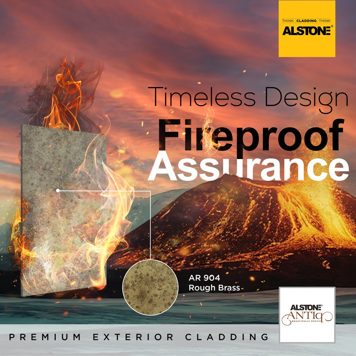 alstonecladding's tweet photo. 𝗧𝗶𝗺𝗲𝗹𝗲𝘀𝘀 𝗲𝗹𝗲𝗴𝗮𝗻𝗰𝗲 𝗺𝗲𝗲𝘁𝘀 𝘂𝗻𝗺𝗮𝘁𝗰𝗵𝗲𝗱 𝘀𝗮𝗳𝗲𝘁𝘆. 🔥✨ 

With Alstone Antiq, redefine your exterior spaces with a design that stands the test of time and ensures fireproof assurance. Where style meets strength, excellence begins. 

#AlstoneCladding https://t.co/3cFsdc8Esl