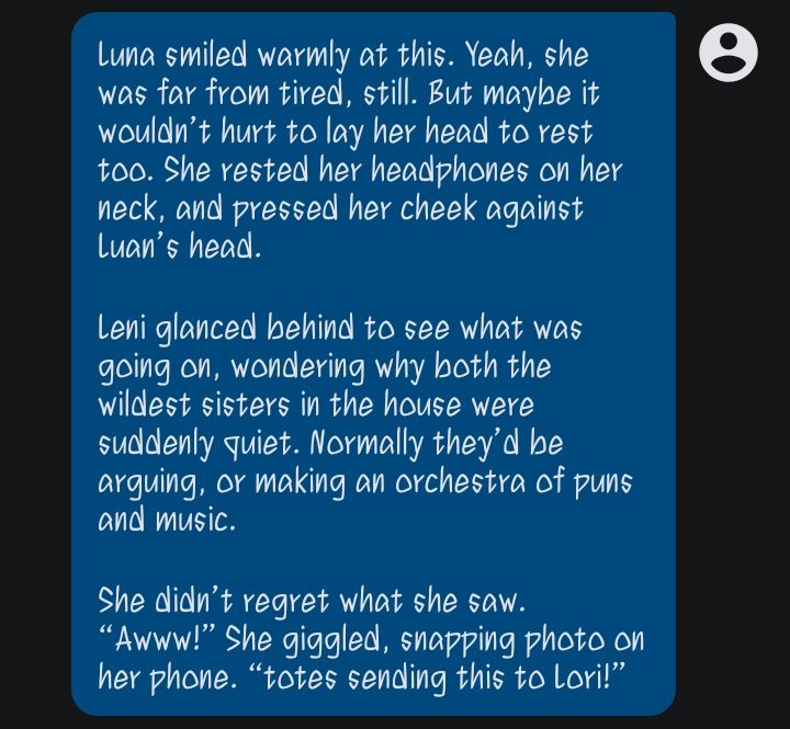 Originally drawn in February 2024. 

Fanfiction ❌ 
C.ai ✅ 

Smth I made based on one roleplay I did with a Luan bot (can't believe I'm fr leaking my chats now)😭. Context for it is in the last two photos. 

#theloudhouse #lunaloud #luanloud #fanart