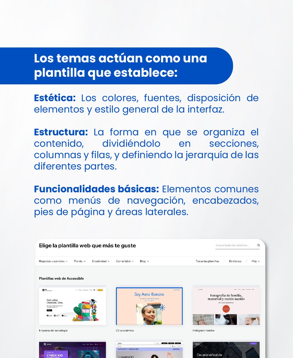 Los #temas moldean la apariencia y la interacción en sitios web y aplicaciones 🌐 
 ¡Mantente atento a nuestro #glosarioSH 💡y aprende más del mundo web!

#Tips #hosting #sitiosweb #aplicaciones  #UXDesign #UI #diseñoWeb