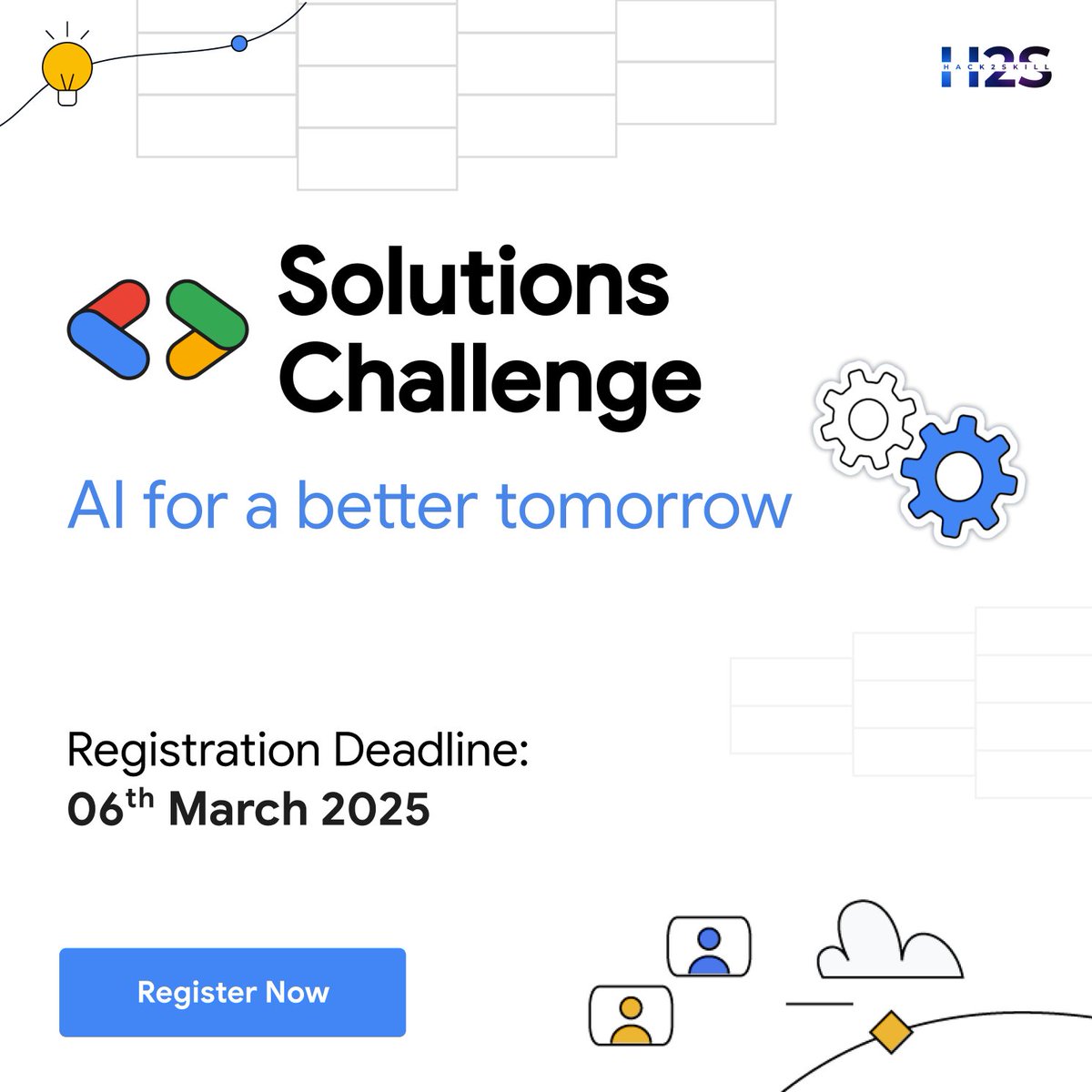gdg_jntuh's tweet photo. 🚀Join the #SolutionsChallenge 2025!
⏩ Tackle real-world problems
⏩ Connect with Google Developers
⏩ Get mentorship from experts
⏩8,00,000 INR prize pool!
#GDGSolutionsChallenge #GDGonCampus #BuildforSocialGood
@GoogleDevsIN @hack2skill
Register Now:
https://t.co/4gW5fFGHn9 https://t.co/MeAPFOoCp8