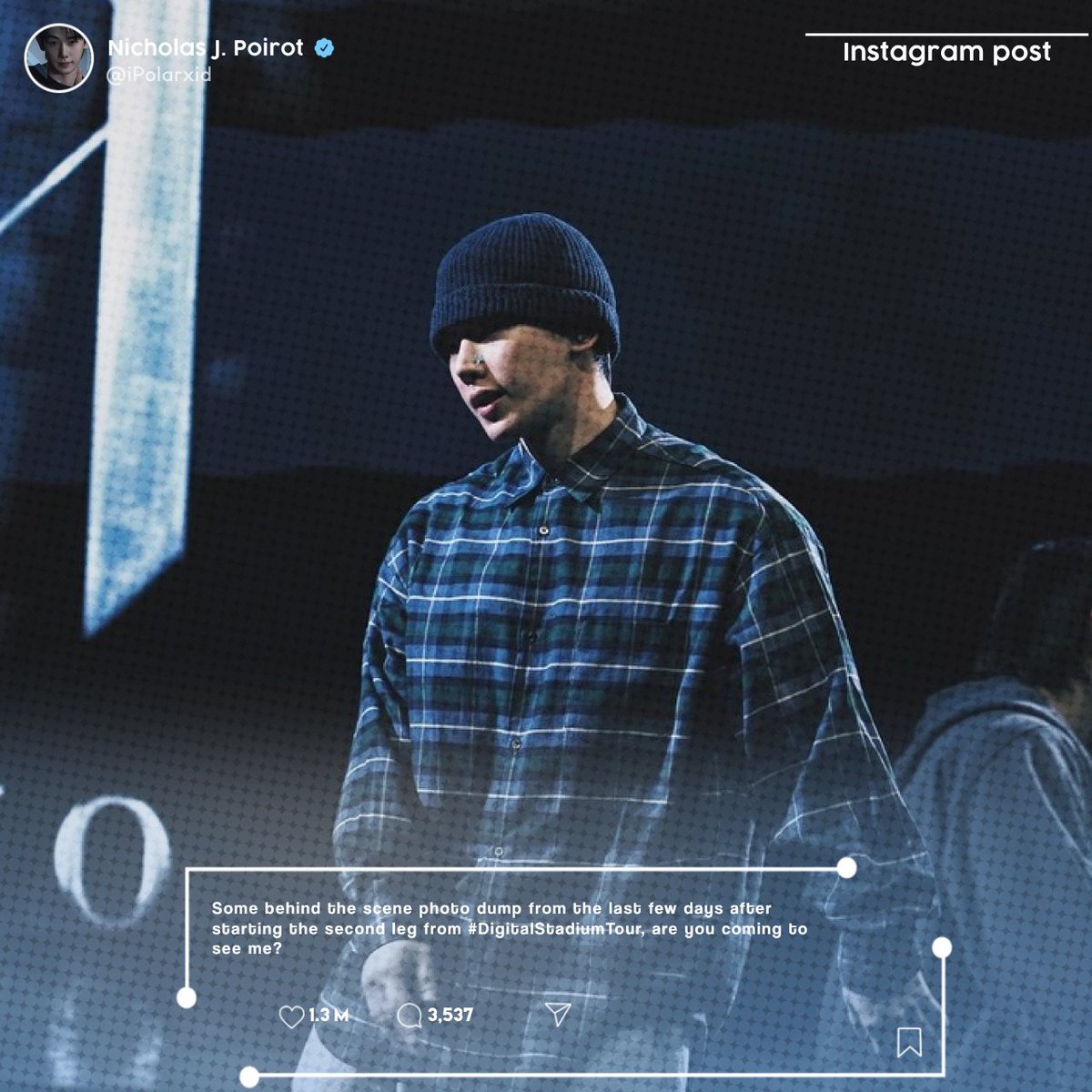 ㅤㅤㅤㅤ니코 ＊ 17O125
ㅤㅤㅤ‷ 𝐈𝐧𝐬𝐭𝐚𝐠𝐫𝐚𝐦 𝐔𝐩𝐝𝐚𝐭𝐞
ㅤㅤㅤㅤ⤿ <a href="/NichoClint/">NC 💙 — .</a>

Luego de unas fiestas increíbles estamos en la primera semana de vuelta al tour, por lo que les quería compartir unas fotografías que tengo de los ensayos, ¡Atlanta! Nos vemos esta noche. 🩵