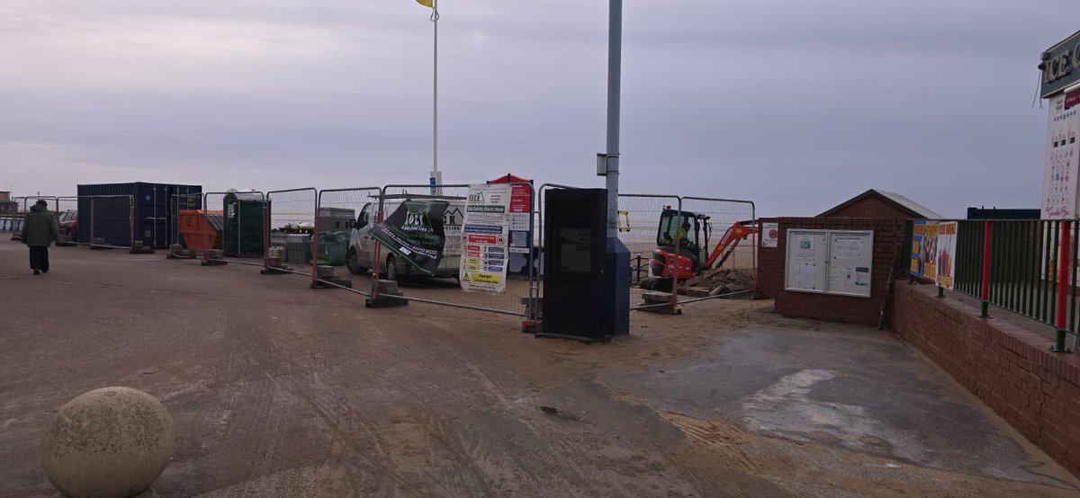 Huck_Construct's tweet photo. New Project Underway at Fylde consisting of construction of Beach Hub Facility☀️ #construction #fylde https://t.co/d50t8EgKgi