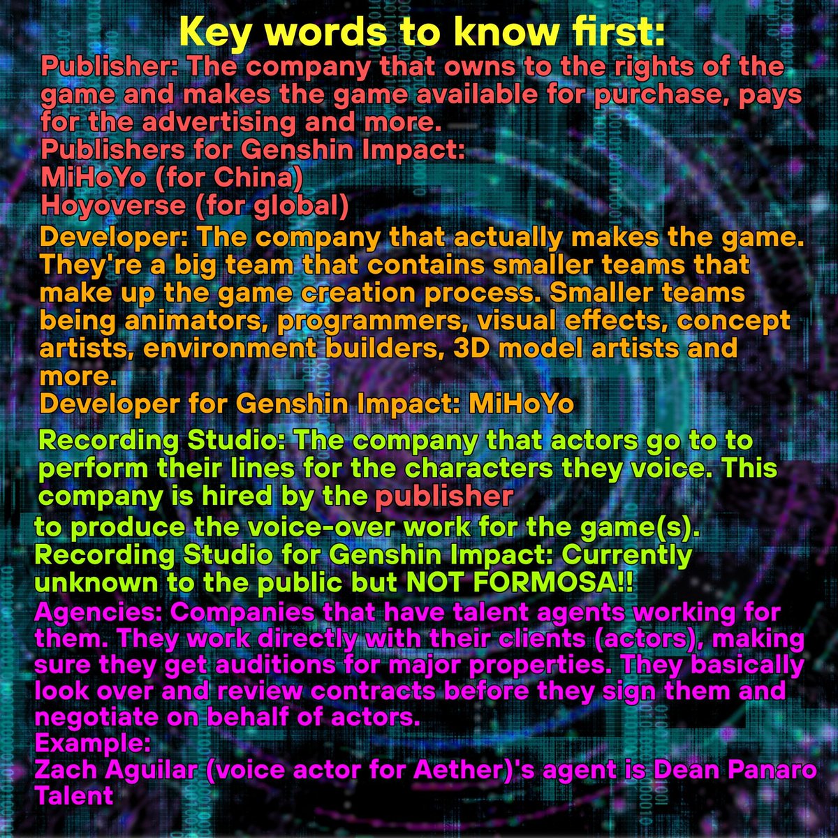 local_Grimlin's tweet photo. To all #hoyoverse fans, 
Due to SO MUCH MISINFO, with the small help of a reliable yet confidential source, I've made a thread that clears things up &amp; advises what you can do to help out the VAs! (1/2)
#GenshinImpact #HonkaiStarRail #ZenlessZoneZero #levelupthecontract https://t.co/rouBPeyW83