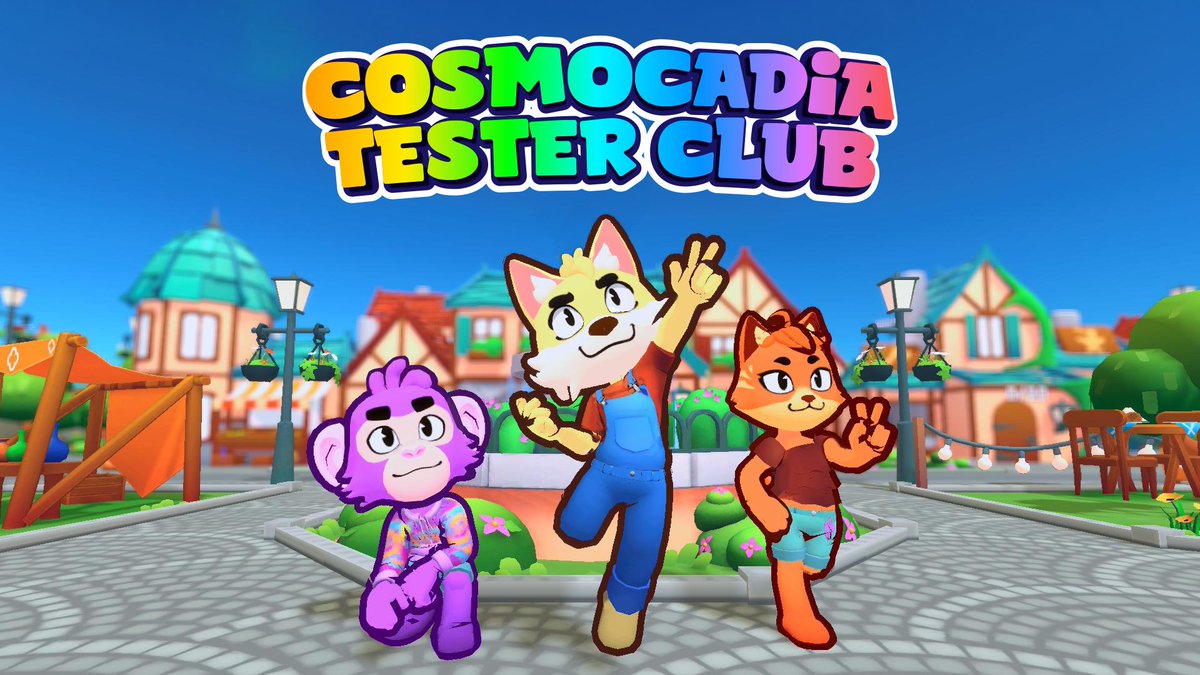 INTRODUCING: Cosmocadia Tester Club 🛠️

Test game builds. Influence development. Earn 1:1 NFTs.

This Month. Exclusively for Holders ✨.