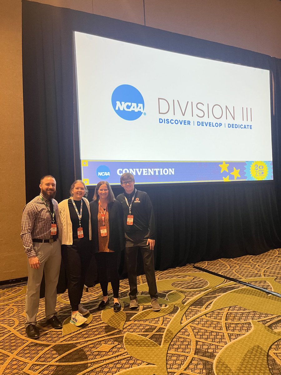 Representing Central College at the NCAA convention in Nashville!