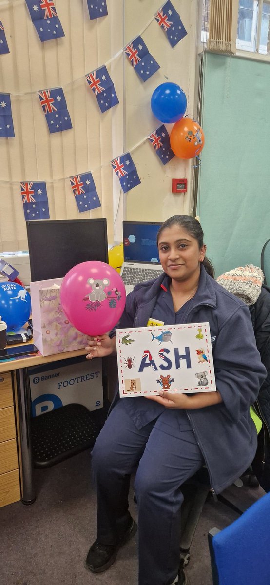 Harm Free Care ๐ (@westhertshfc) on Twitter photo Today, we said goodbye to our lovely Nutrition Nurse Ash, who is moving to Australia ๐จ๐ฆ๐บ.
We will miss you!
<a href="/Aishu_121/">Aishwarya Rajeev</a> Today, we said goodbye to our lovely Nutrition Nurse Ash, who is moving to Australia ๐จ๐ฆ๐บ.
We will miss you!
<a href="/Aishu_121/">Aishwarya Rajeev</a>