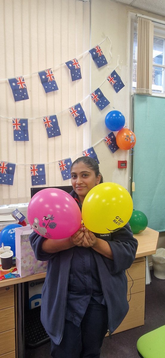 WestHertsHFC's tweet photo. Today, we said goodbye to our lovely Nutrition Nurse Ash, who is  moving to Australia 🐨🇦🇺.

We will miss you!

@Aishu_121 https://t.co/gcS0Hx5Zum