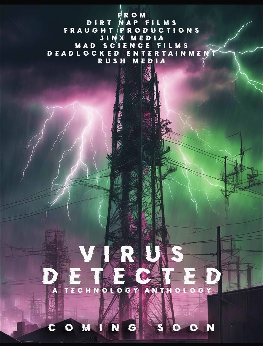 This evening at <a href="/HorrorOnSea/">HorrorOnSea</a>, VIRUS DETECTED a new British anthology from <a href="/fraughtuk/">Geoff Harmer</a>, <a href="/hearnesque/">Peter Hearn Isn’t Here Anymore</a> &amp; Co. Really looking forward to this, PLUS we're getting some <a href="/frightseers/">Frightseers</a> fun beforehand - great stuff!!🎬💀👻👍👍