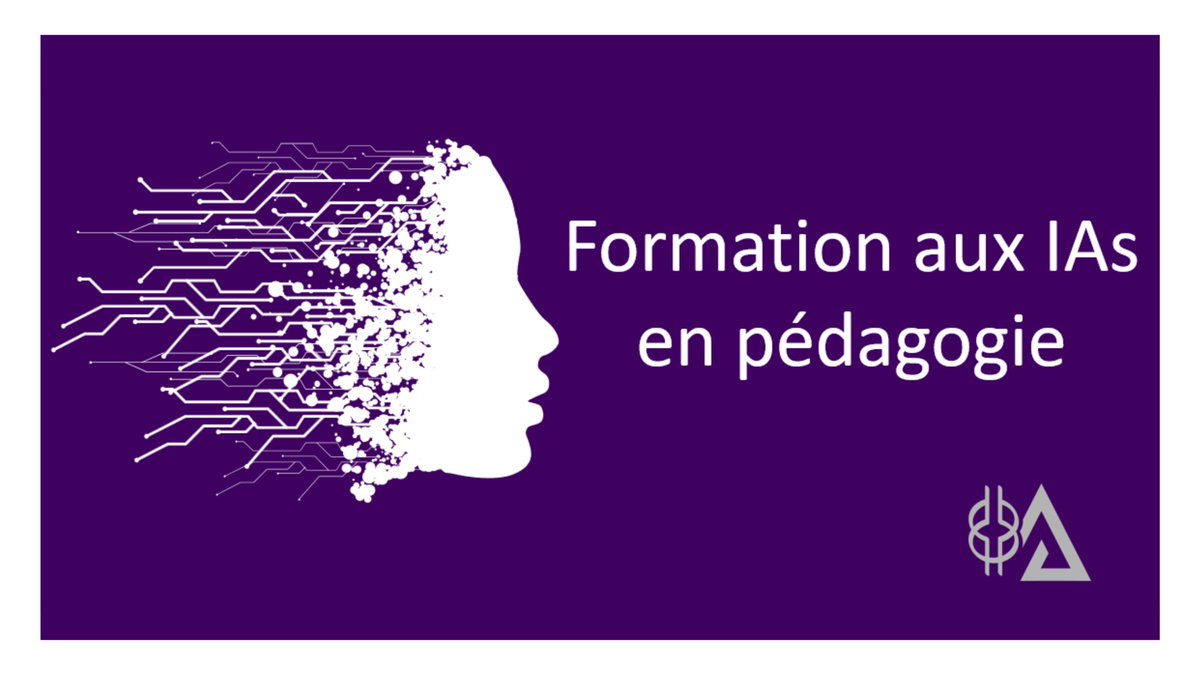 dane_nancy_metz's tweet photo. Janvier est le mois de l'#IA en académie !
Retour sur la formation aux usages pédagogiques de l’IA : 𝐄𝐧𝐬𝐞𝐢𝐠𝐧𝐞𝐫 𝐞𝐭 𝐚𝐩𝐩𝐫𝐞𝐧𝐝𝐫𝐞 𝐚̀ 𝐥’𝐚𝐢𝐝𝐞 𝐝𝐞 𝐥’𝐈𝐀
#CREIA
#DRANE
#Mois2IA
#éducation
#numérique
#IntelligenceArtificielle https://t.co/k7eEEbXapg