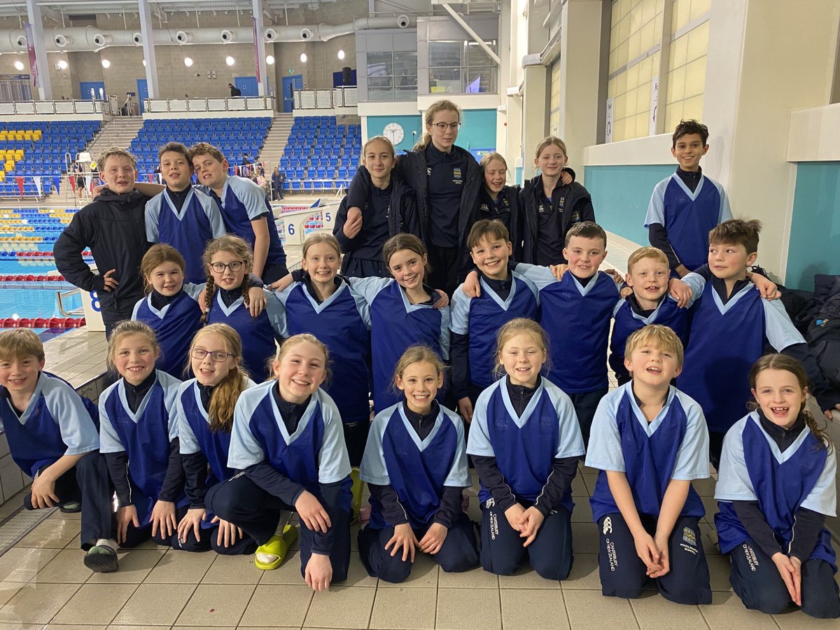 Our Swim Squad had a great day at the HMC Gala today - lots of child children tonight! 💛💙