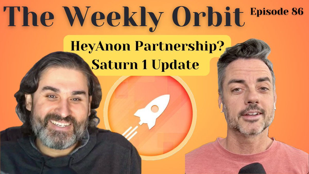 Have you seen the latest episode of The Weekly Orbit?

<a href="/HeyAnonai/">Hey Anon</a> Rocket Pool integration?
$rETH is now on <a href="/eulerfinance/">Euler Labs</a> on Base
✅ Saturn 1 update 

Market talk and more! Take a listen:
youtu.be/ZeKBFHjUg7Y