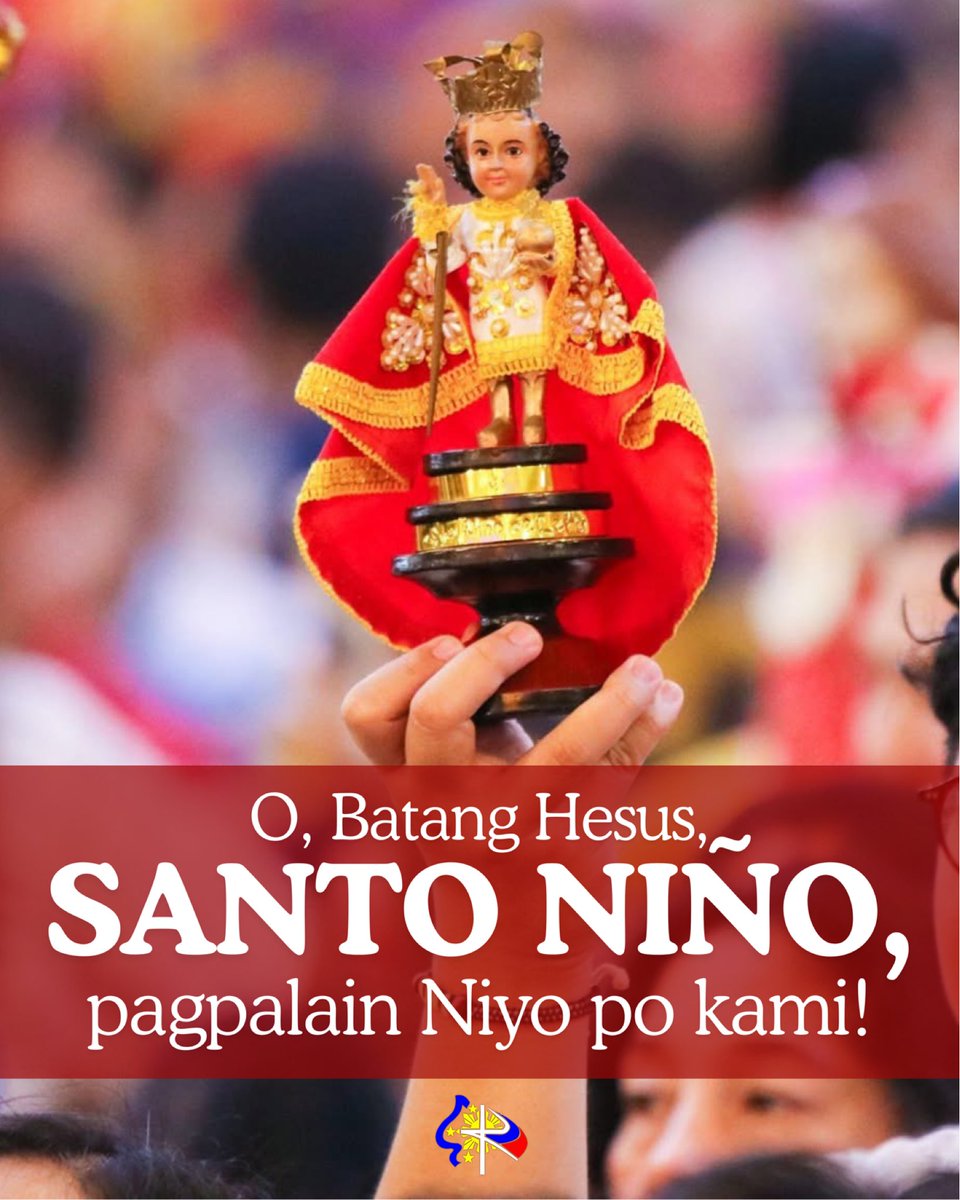katolikongpinoy's tweet photo. O, Batang HESUS, Santo Niño, pagpalain Niyo po kami! 🙏❤️ #FiestaSeñor2025 #VivaSantoNiño
#Lakbayaw #Sinulog2025 #DinagyangFestival2025 #BulingBuling #Atiatihan #Lakbayaw2025 #HappyFiesta https://t.co/ZFYNihgZhK