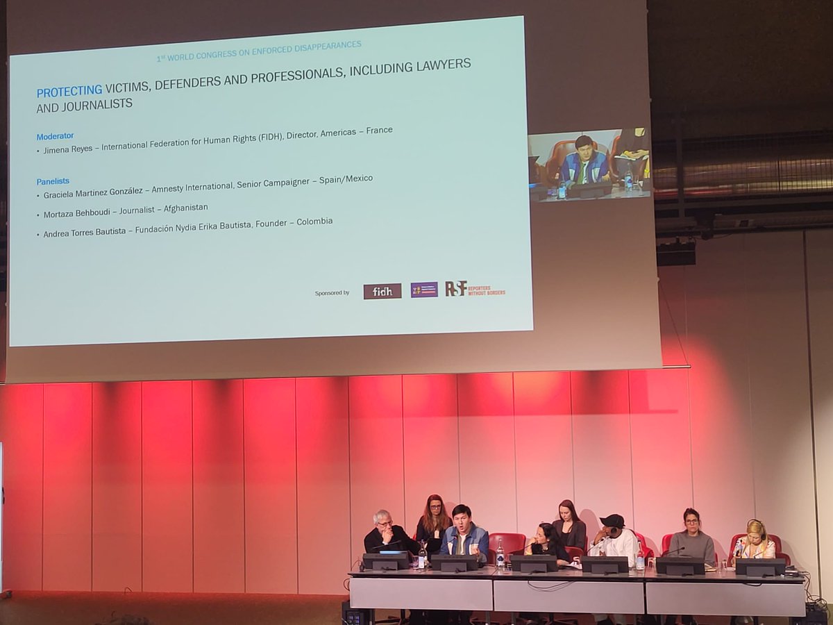 #WCED2025🇦🇫<a href="/mortazabehboudi/">Mortaza Behboudi</a>: "International organizations are key to freeing and rescuing tortured hostages. They need financial #support to be able to provide post-detention support for free hostages to reintegrate into society."