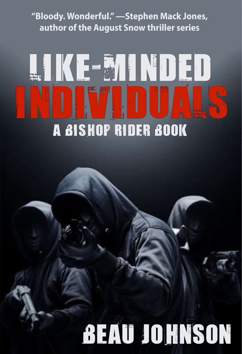 <a href="/Gabino_Iglesias/">Gabino Iglesias</a> Morning, Gabino. Thanks!

New book time/Cover reveal
Still attempting to burn them all. 
Think Bruce Wayne/Frank Castle meets Fight Club.
Come, see how we make them burn. #bishopriderbooks 

amazon.com/gp/aw/d/164396…