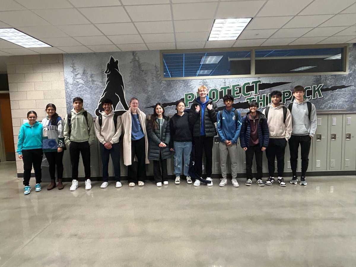 We have 12 students competing at the state tournament this weekend in Garden City!