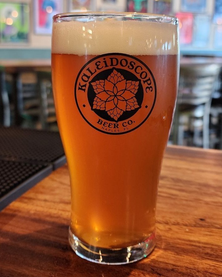 Craftapped's tweet image. Naples!  You've been asking and we have good news.  Kaleidoscope Beer Company is now a Craftapped partner