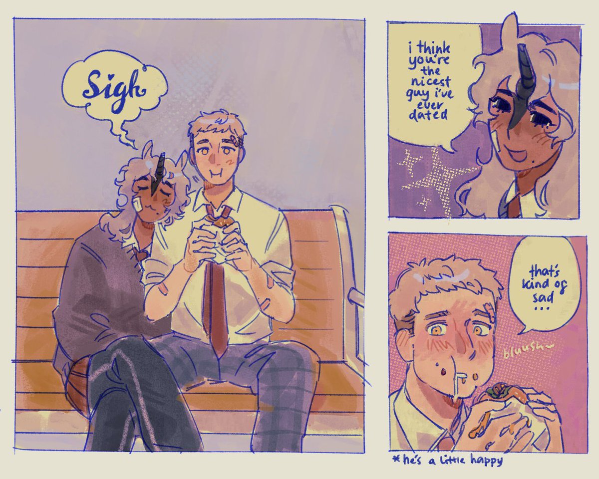 lice highschool au they r a little unhealthy and codependent #ocxcanon