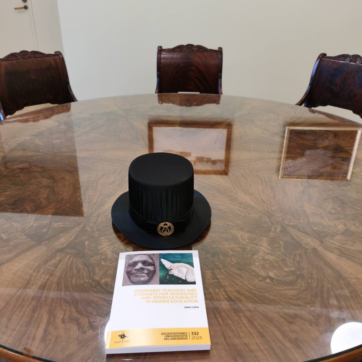 I am glad that my first PhD student has successfully defended his disseration today at the University of Helsinki, Finland.

His thesis is titled "Preparing teachers and students for diversities and interculturality in higher education".

helda.helsinki.fi/items/c2d730bc…