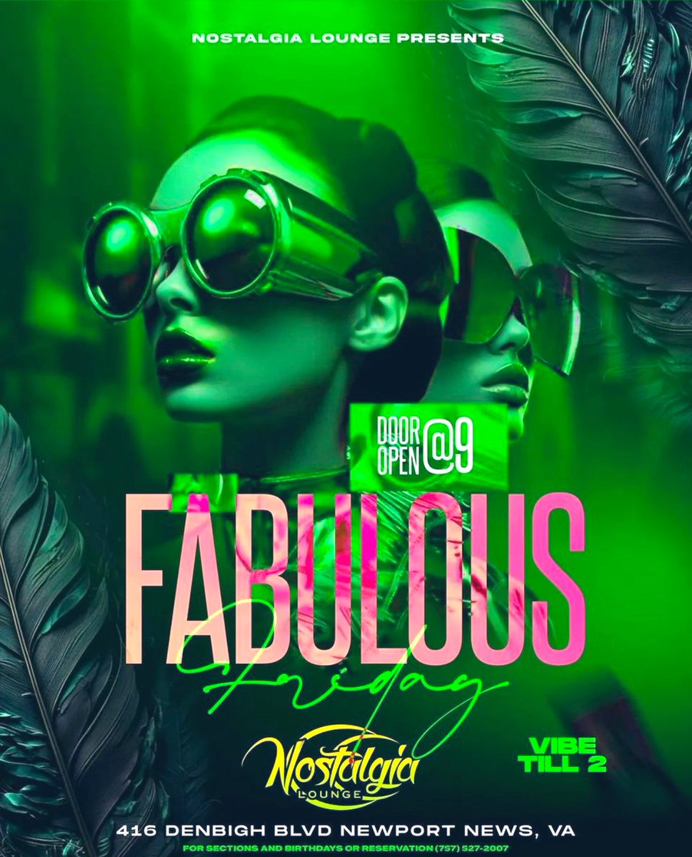 DFeeka2000's tweet photo. Tonight I'm live at @nostalgialounge757va
416 Denbigh Blvd Newport News 
The one and only @DJFEEKA2000 of @alyancemixsquad
Will be In The Building 🏢 🎙️

Stay tuned in 💪🏽📱🚨🚨🚨🔥🔥🔥🔥🔥🔥
#757events #NewportNewsVa #Smithfield #Hamptonva#norfolkva 🆙🆙🆙🔝🔝🔝🔝
#portsmouthVa # https://t.co/Ian6g4O7ox