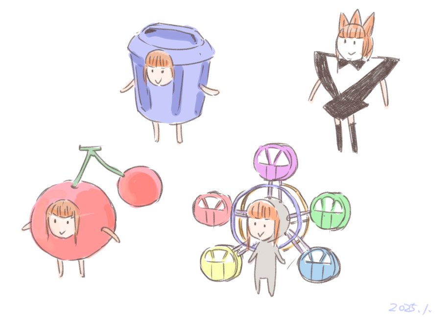 「やっぱりみんな考えるよね #花京院ちえり新衣装予想 」|じゃばのイラスト
