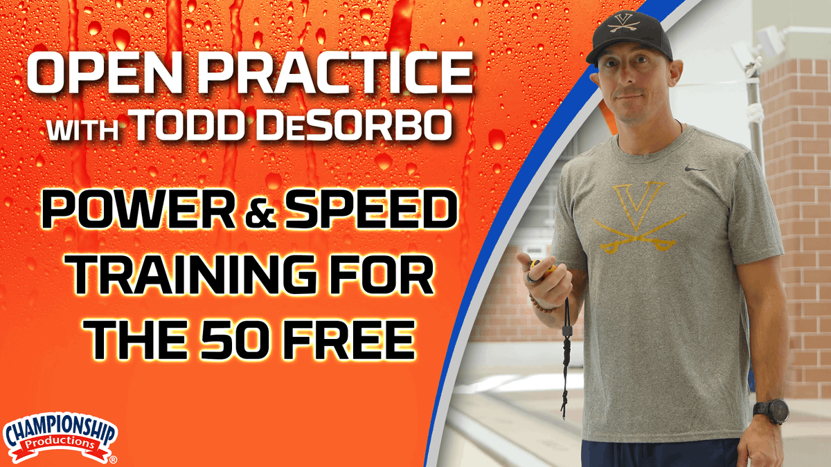 ChampProduction's tweet photo. 🔥New Video Series Alert!! featuring @UVASwimDive head coach @ToddDeSorbo from the NEW 'Open Practice with Todd DeSorbo' series'! 👀 https://t.co/LKnoC3n54W 🏊♀️🏊🏊♂️🏆🥇🏊♂️🏊🏊♀️
#learnfromthebest #becomeyourbest #championship #SwimPractice #swimcoaching #fyp #100meter #dryland #drylandtraining #collegeswimming #shortcoursespeed #underwaterkick #maxeffort #speedendurance #virginiaswimming #olympiccoach #goldmedal #NCAAchampions