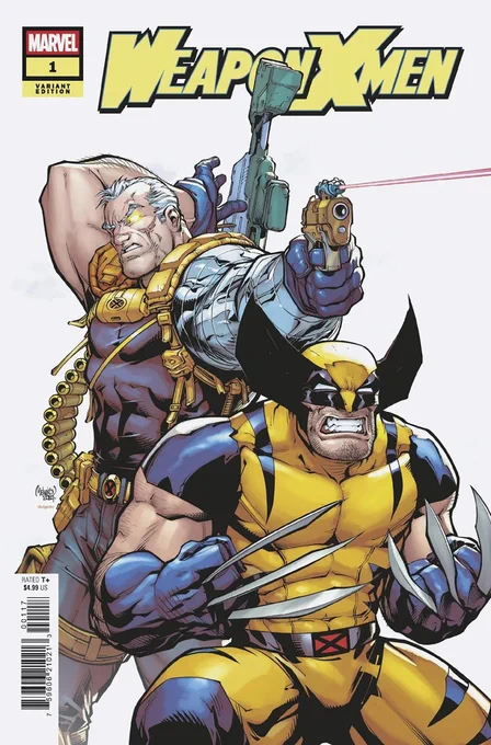 Weapon X-Men #1 coverColors by Edgar Delgado 