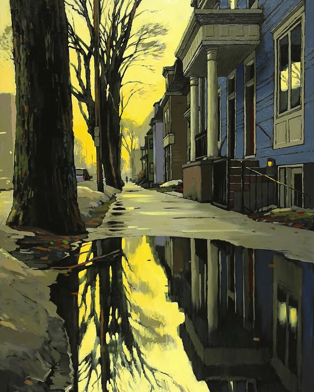 A Time For Reflection,2017
Albert M. Robichaud (1970-2018)
Oil on canvas.