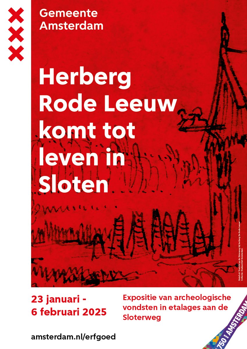 👀Ontdek meer over herberg De Rode Leeuw in Sloten! 🔎Vanaf donderdag 23 januari is er 3 weken lang een pop-up tentoonstelling met archeologische vondsten 🎲 te zien in 3 etalages van winkels aan de Sloterweg. Van harte welkom! 
➡️ Meer info: amsterdam.nl/nieuws/nieuwso…