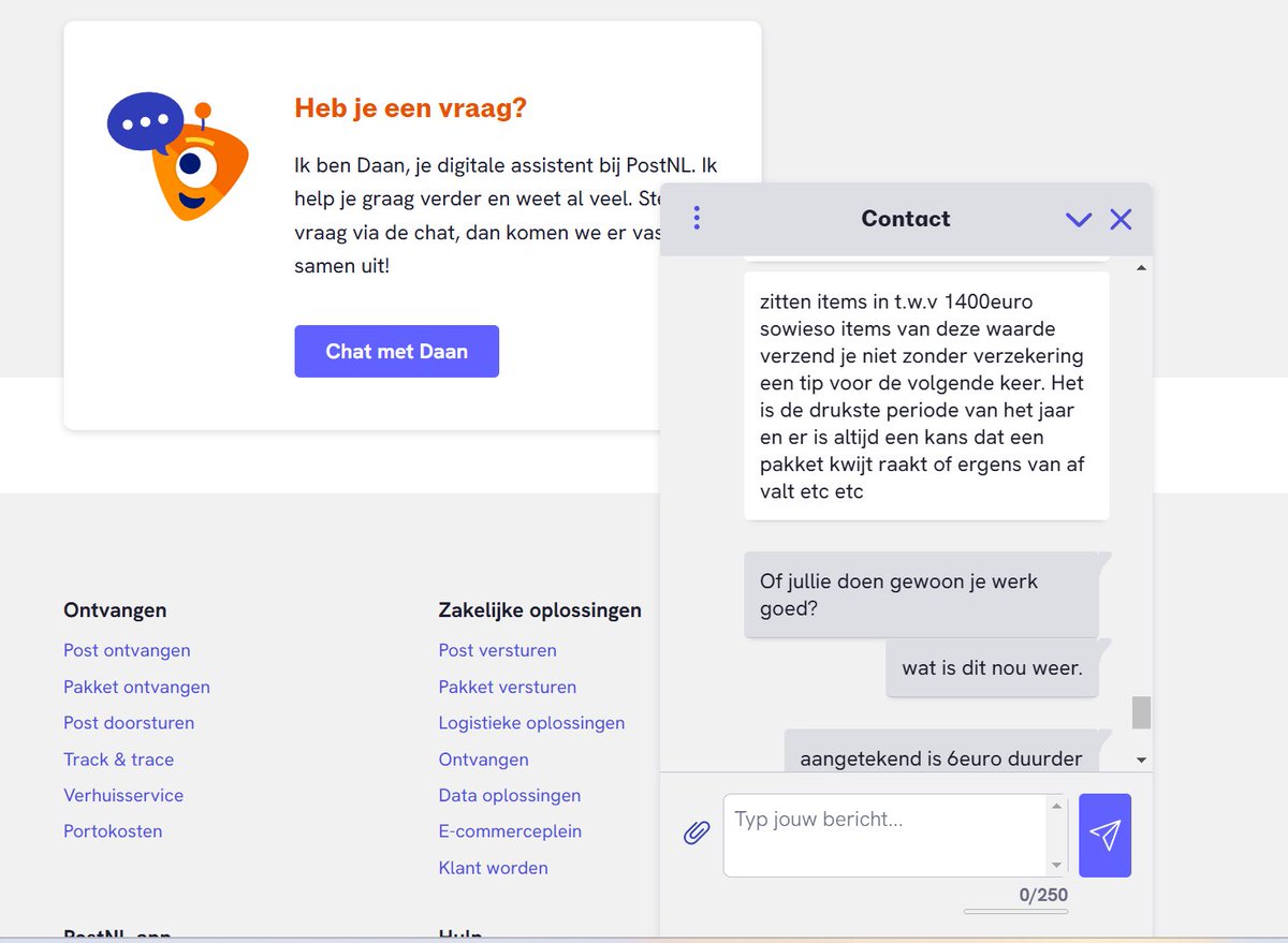 Taksi010's tweet photo. @PostNL everybody, wij laten je pakket verdwijnen en het is jou schuld https://t.co/euYdMfWw9U