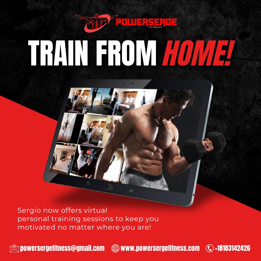 1PowerSerge's tweet photo. Transform Your Home into a Fitness Hub! 🏠 

Sergio now offers virtual personal training sessions to keep you motivated and on track, no matter where you are.

Achieve your fitness goals with expert guidance right from your living room. 

Make every space a place for progress! 💪 https://t.co/89kFMd5CCo