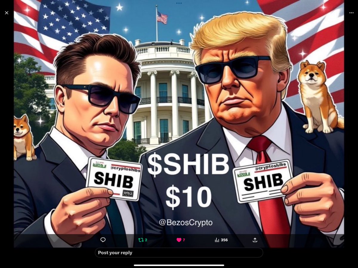 GET READY FOR $SHIB
PRESIDENT TRUMP ELON MUSK MASSIVE PUMP 🚀📈🔥
