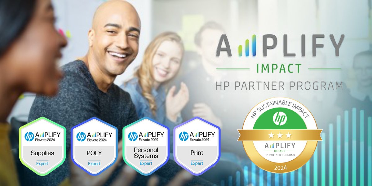 InfoNCS's tweet photo. We are excited to announce that we are an Amplify Impact 3-Star Partner! We look forward to continuing our sustainability journey with HP. Together we can make a difference.
 
#HPAmplifyImpact #sustainability https://t.co/Va2Tl4qw5O