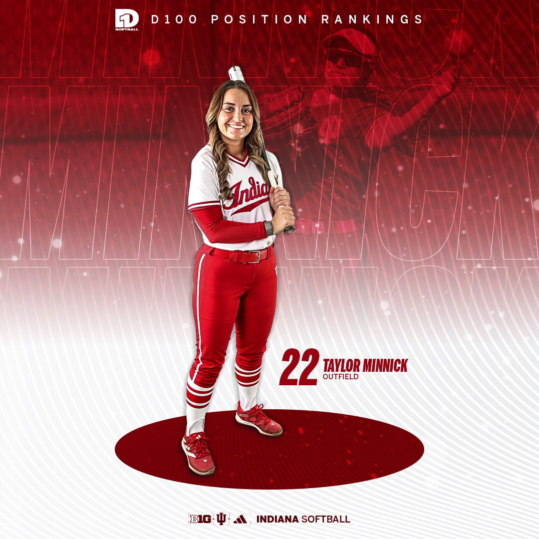 Slotted at No. 2⃣2⃣ in <a href="/D1Softball/">D1Softball</a>'s outfielder position rankings!