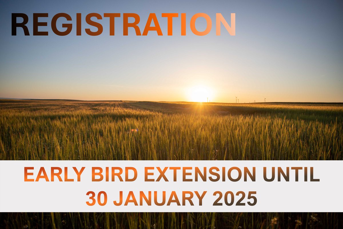 🎉 Great news! We've extended the Early Bird Registration deadline for #SteppeBirds2025! 

🦅 Don’t miss your chance to register at a discounted rate and be part of this exciting event. 🌍

 📅 New deadline: January 30th

 ➡️ Sign up now: steppebirds.com
#Ornithology