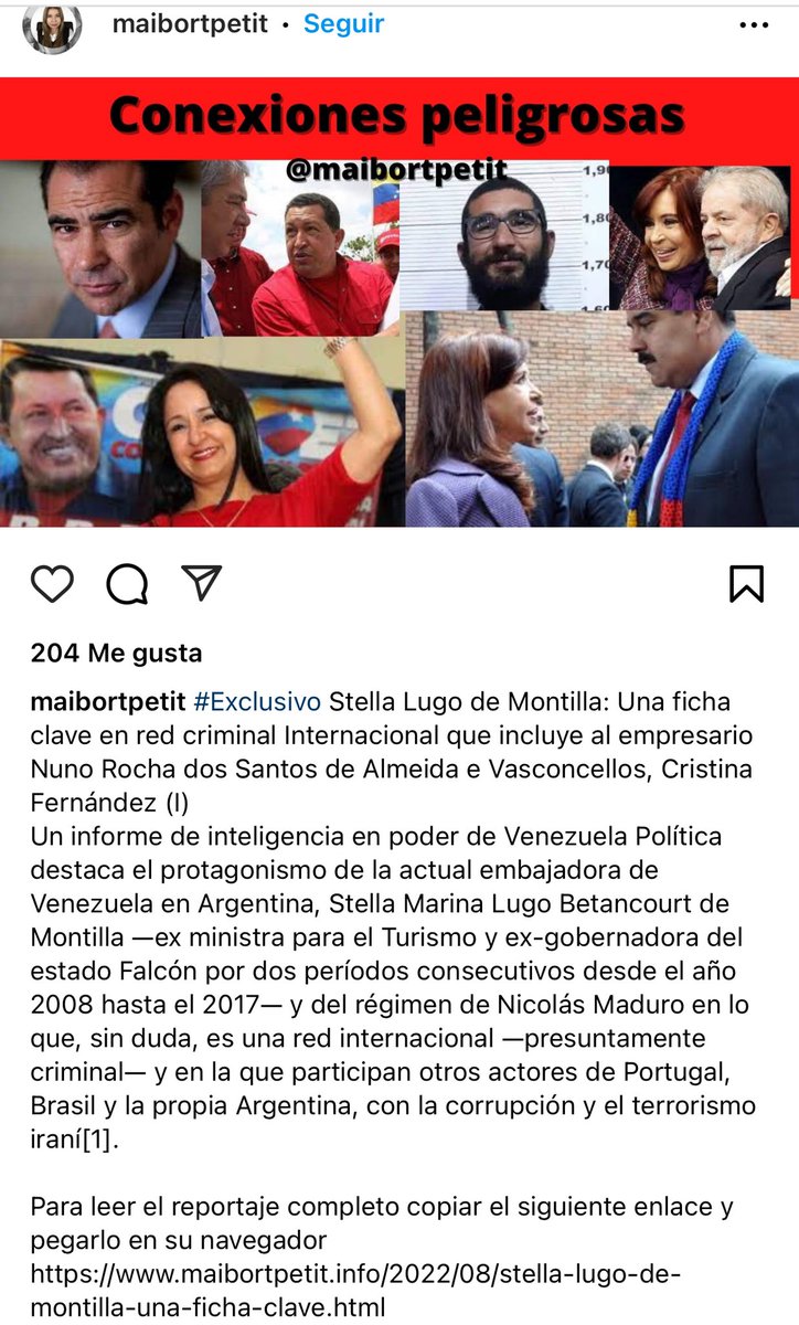 bAby_Star15's tweet image. 🇲🇽🔥URGENTE México-Mientras los distraen con carros chinos "mexicanos“ y otras bobadas #MaduroDictador #ilegitimo #golpista envía esta fichita delincuente de embajadora a 🇲🇽, vinculada al narcotráfico y grupos extremistas iraníes! Stella Lugo de Montilla y esposo Jesús Montilla.