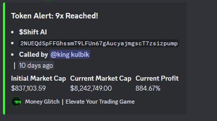 KulbikC's tweet photo. few of my recent x2 - x10 calls at @404Labs_ 

best tools, best people &amp; best results no doubt.

404 on top https://t.co/z8Av4bqBz8