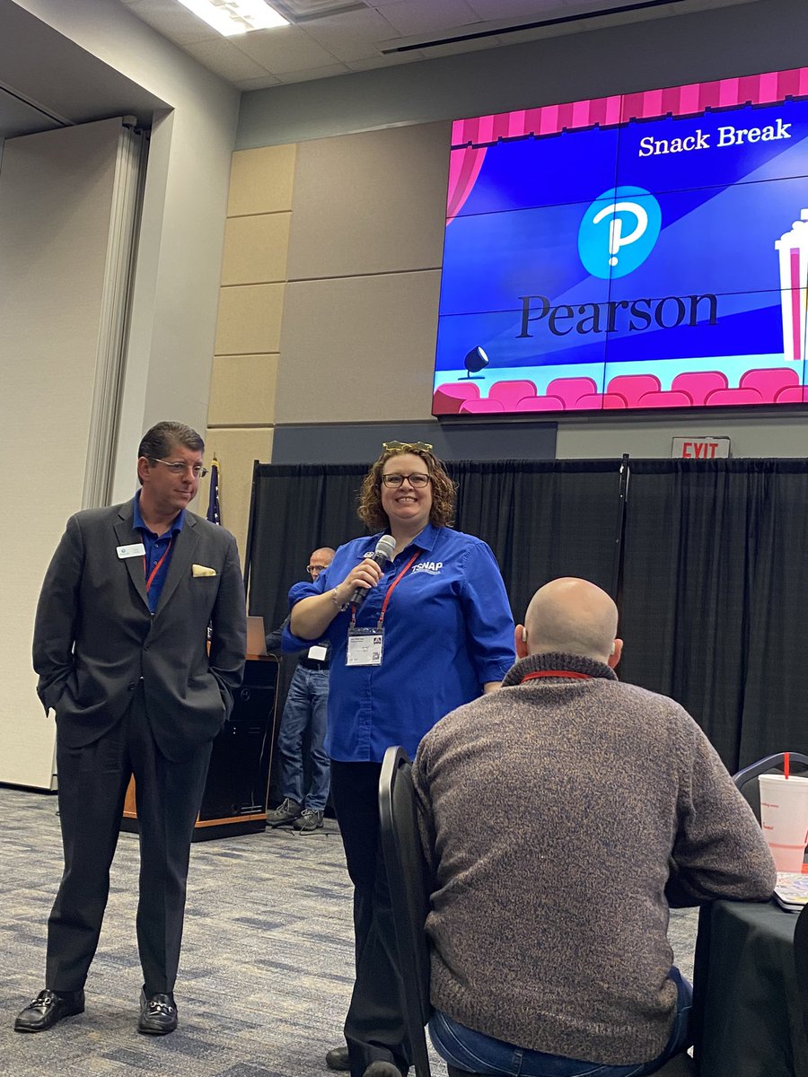 Thank you <a href="/pearson/">Pearson</a> for snacks <a href="/tsnaptalk/">TSNAP</a> #BPF2025