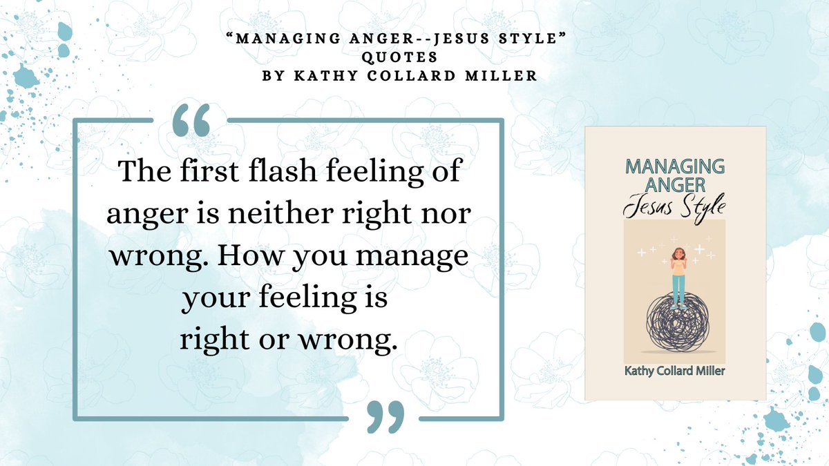 Kathy Collard Miller (@kathycmiller) on Twitter photo Is it true the first flash of #anger is neither right nor wrong? It's what you do with it? "Managing Anger--#Jesus Style"? Learn from Jesus! <a href="/ElkLakePubInc/">Elk Lake Publishing</a> bit.ly/4iqUi6I Is it true the first flash of #anger is neither right nor wrong? It's what you do with it? "Managing Anger--#Jesus Style"? Learn from Jesus! <a href="/ElkLakePubInc/">Elk Lake Publishing</a> bit.ly/4iqUi6I