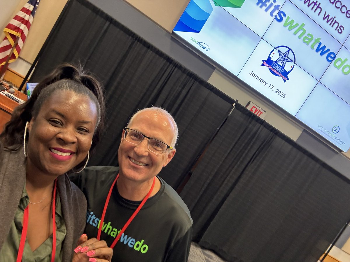 Day 2 of <a href="/tsnaptalk/">TSNAP</a> is just beginning but always a treat when this special guest walks the red carpet and sets the stage for learning. #BPF2025