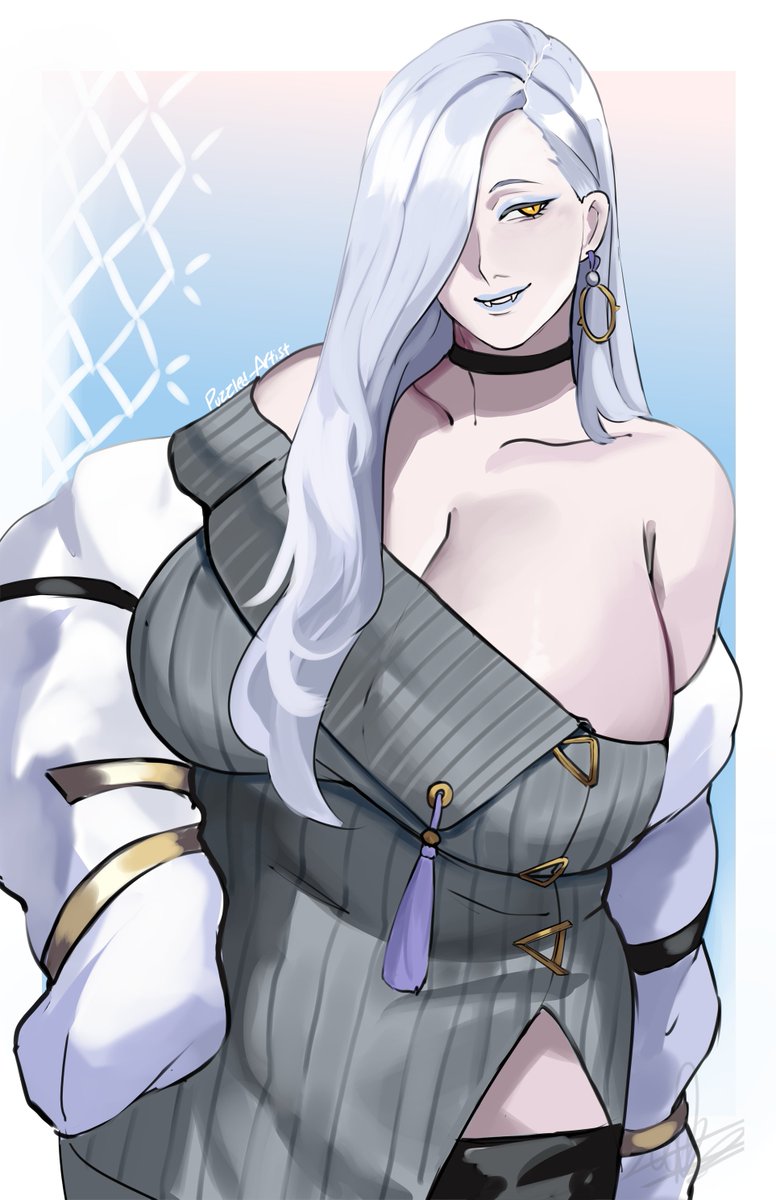 Puzzled_artist's tweet photo. Omi-san? More like Omy god how is she so hot https://t.co/iOJOUWBxGk