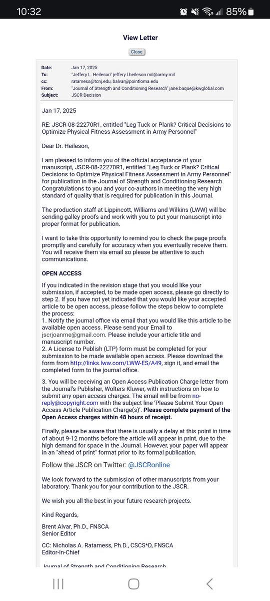 It's almost time to share our preliminary results from our leg tuck and plank study

Our research note just got accepted to <a href="/JSCRonline/">Journal of Strength and Conditioning Research</a>!

Congrats to my partners in crime: Tina Sergi and <a href="/DrJayDawes/">JayDawes</a> 

#legtucknation