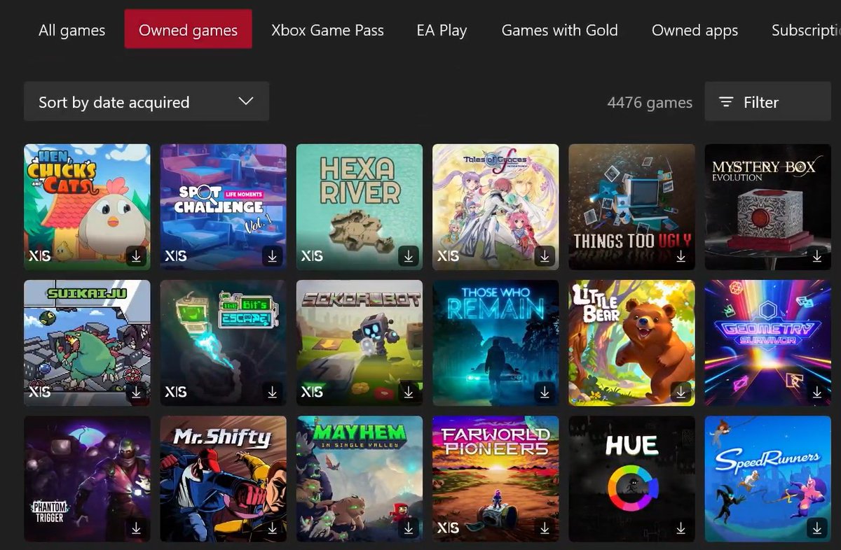 Tales Of Graces week! Will be playing that as soon as I've finished Fallen Order. #XboxSeriesX 

Things Too Ugly <a href="/BaltoroGames/">Baltoro Games</a> 
Suikaiju <a href="/synnergycircle/">Synnergy Circle Games</a> 
Geometry Survivor <a href="/brainseal/">Brain Seal</a> 
CometStriker DX <a href="/IcedLizardGames/">Iced Lizard Games -Wishlist Panic in Puzzle World!</a> 
Kaiju Wars <a href="/Klabater/">Klabater</a>