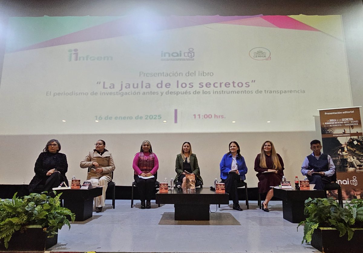 estedavid's tweet image. Gran concurrencia ayer en la presentación de #𝐋𝐚𝐉𝐚𝐮𝐥𝐚𝐃𝐞𝐋𝐨𝐬𝐒𝐞𝐜𝐫𝐞𝐭𝐨𝐬 en #Edomex
Gracias @INAImexico , y gracias @Infoem y autoridades de #Lerma por el cálido recibimiento...
