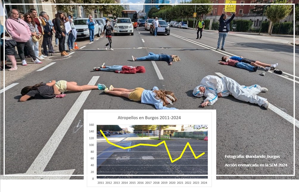 Nuevo repunte de ATROPELLOS. Un año más, cerca del 70% en los pasos de peatones. ¿Necesitamos tecnología o 👉CALMADO DE TRÁFICO?. 
<a href="/PPBurgosCiudad/">PP Ayuntamiento de Burgos</a> <a href="/Vox_Burgos/">VOX Burgos</a> <a href="/PSOEBurgosLocal/">Burgos Socialista</a> <a href="/PoliciadeBurgos/">Policía Local Burgos</a> <a href="/Canal54TVBurgos/">Canal 54 TV Burgos</a> <a href="/diariodeburgos/">Diario de Burgos</a> <a href="/IFPedestrians/">IFPedestrians</a> <a href="/CadenaSerBurgos/">Radio Castilla</a> <a href="/correodeburgos/">El Correo de Burgos</a>